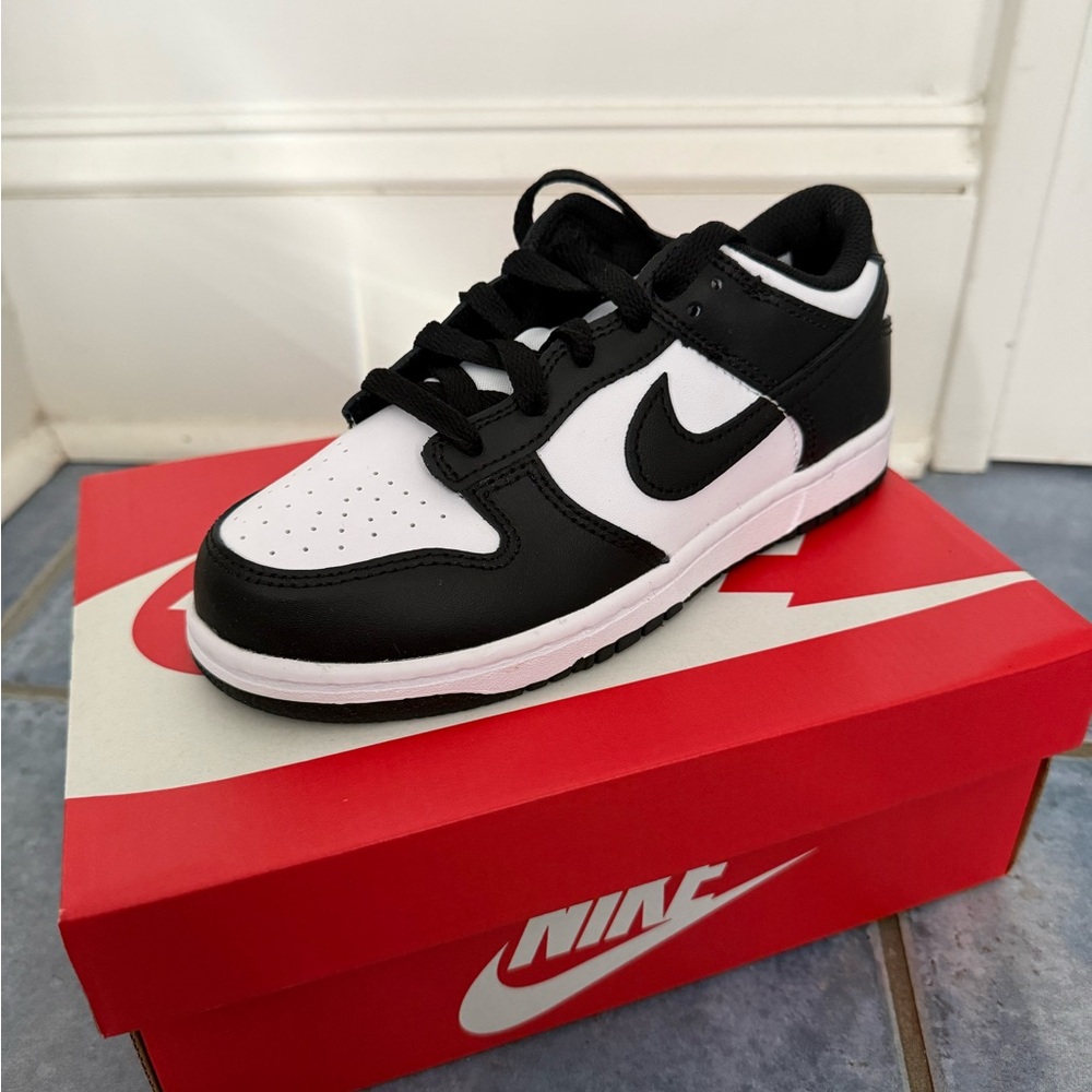 Nike Kids Black and White Dunks Sneakers